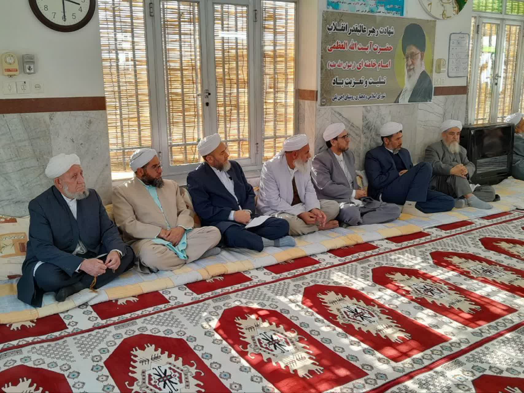 مراسم گرامیداشت شهادت قائد امت در روستای قوجمز شهرستان کلاله