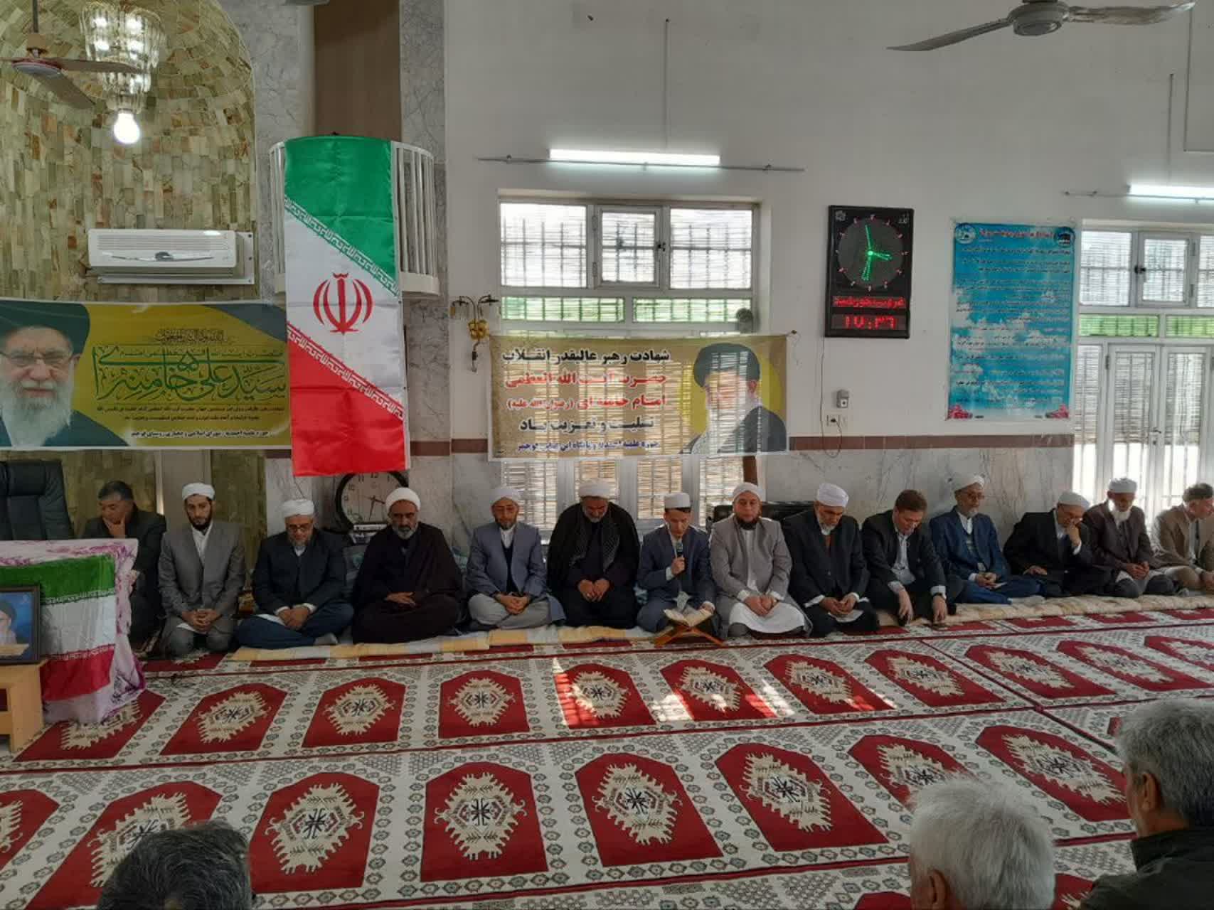 مراسم گرامیداشت شهادت قائد امت در روستای قوجمز شهرستان کلاله