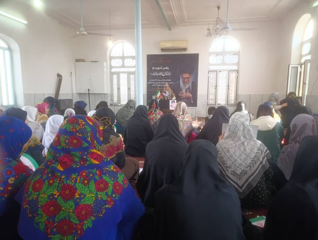 مراسم گرامیداشت شهادت قائد امت در روستای قوجمز شهرستان کلاله