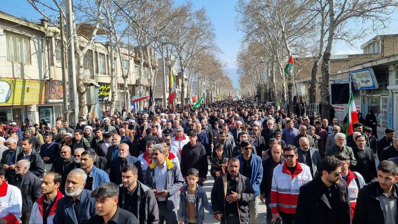  مراسم تشییع شهید کمال عطازاده