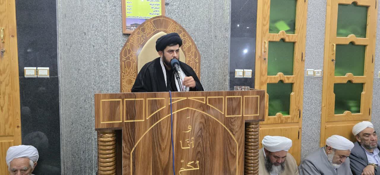  مراسم گرامیداشت شهادت قائد امت با حضور ائمه جمعه، جماعات و مردم روستای حاجی امان شهرستان مراوه تپه